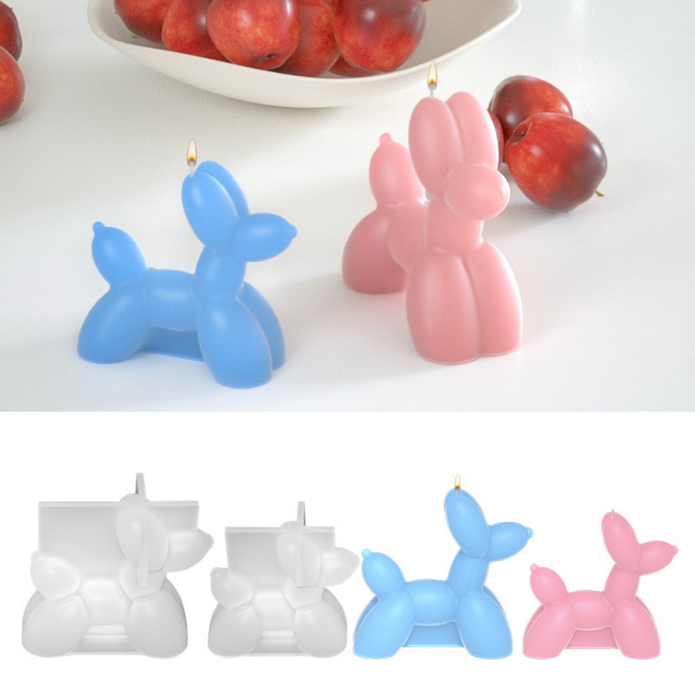 Candle Making Set - Cartoon Mini Balloon Puppy Candle Making