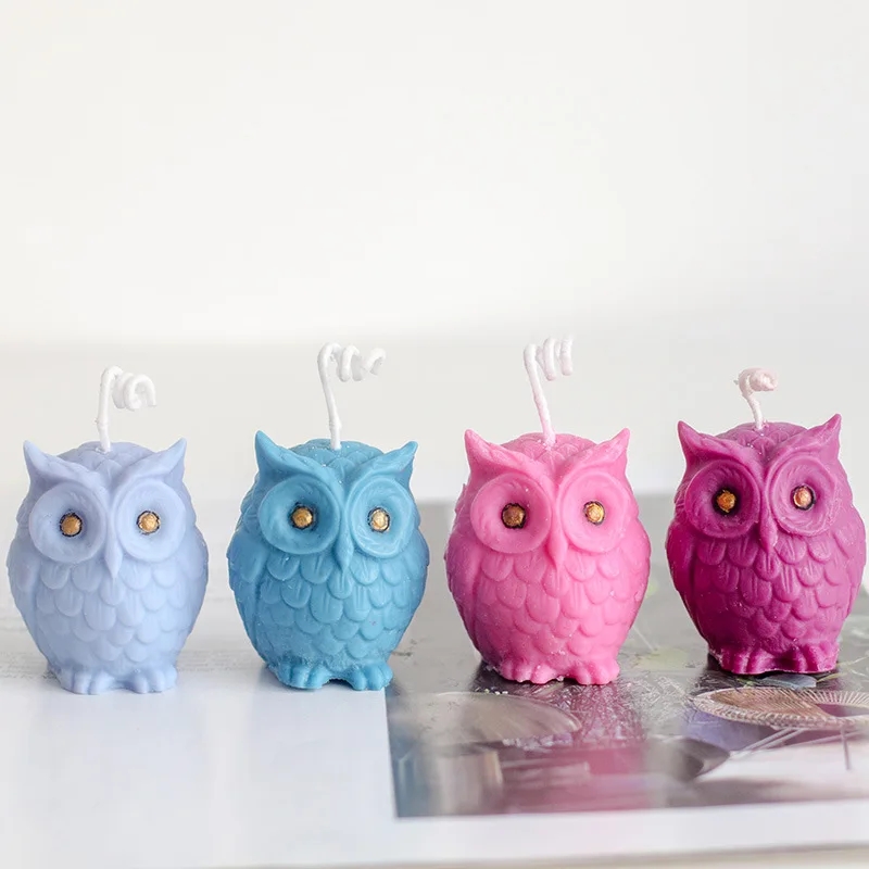3D Sowa Silikonowa Forma Świec – Candle Making Business recenzja i cena