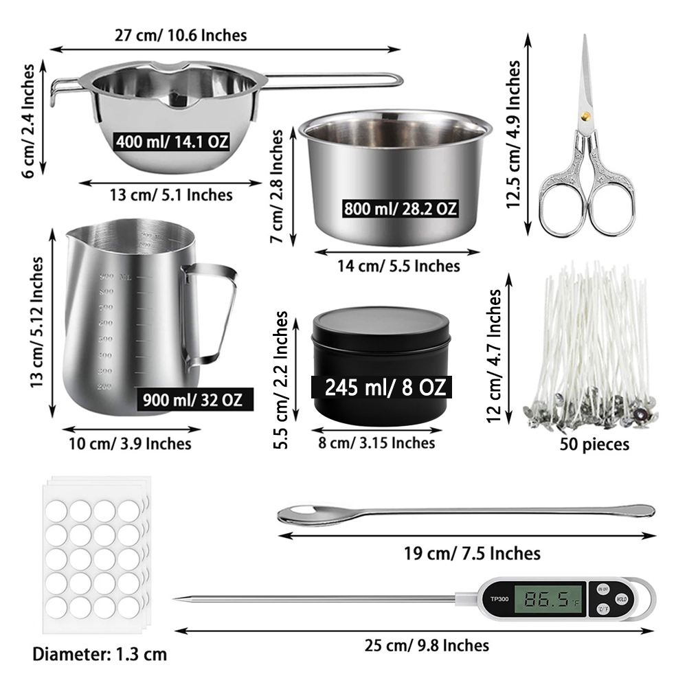 Zestaw do samodzielnego robien – Candle Making Set recenzja i cena