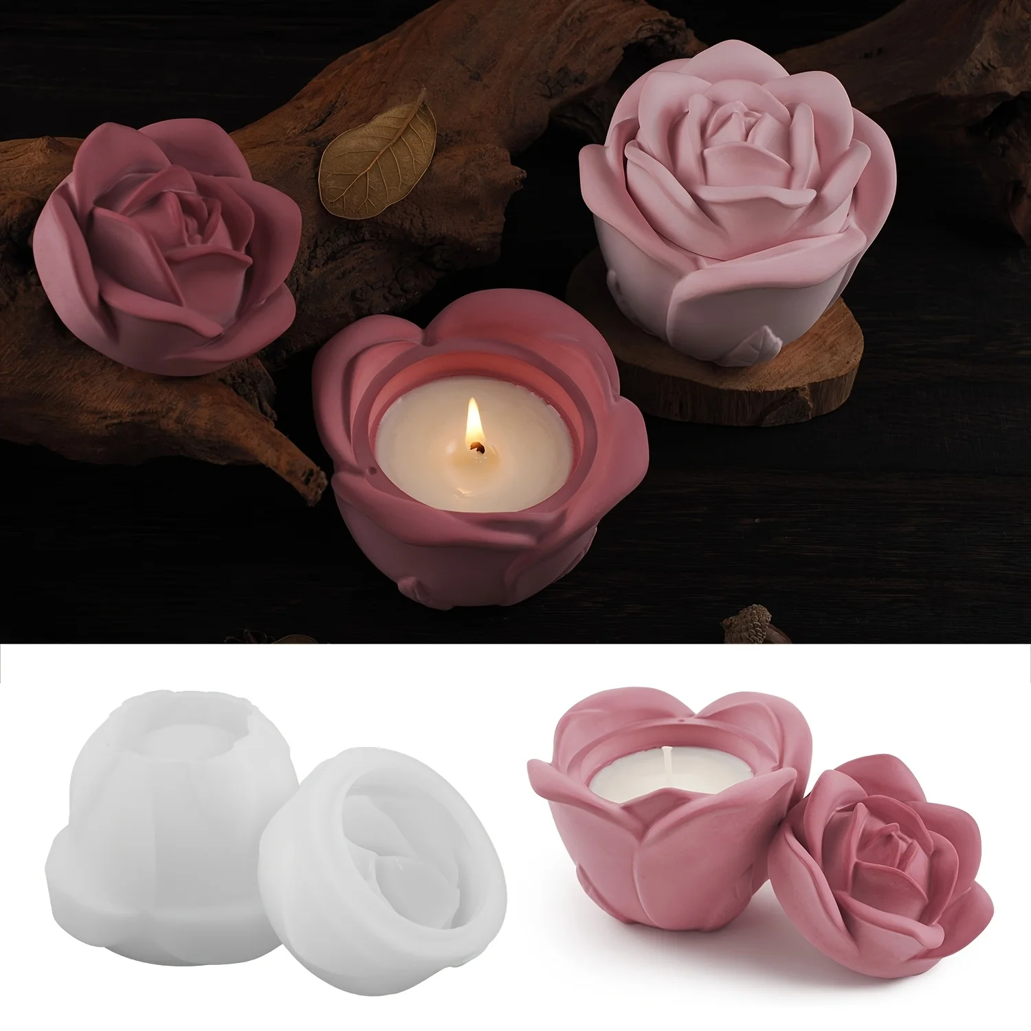 2-częściowy zestaw silikonowyc – Candle Making Set recenzja i cena