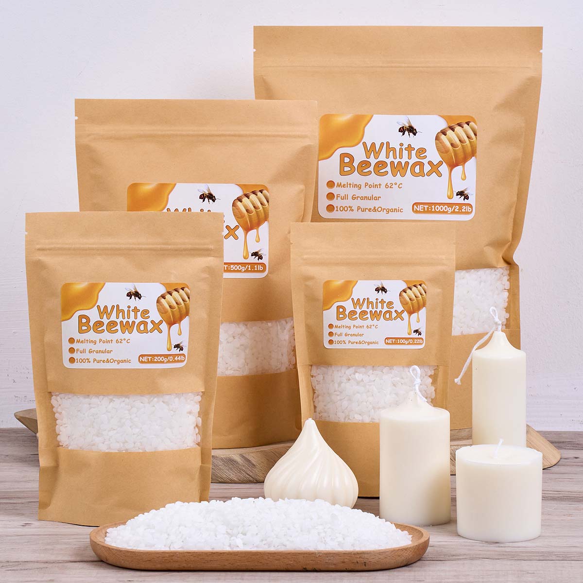 Biały Wosk Pszczelek Czysty Na – Candle Making Scents recenzja i cena