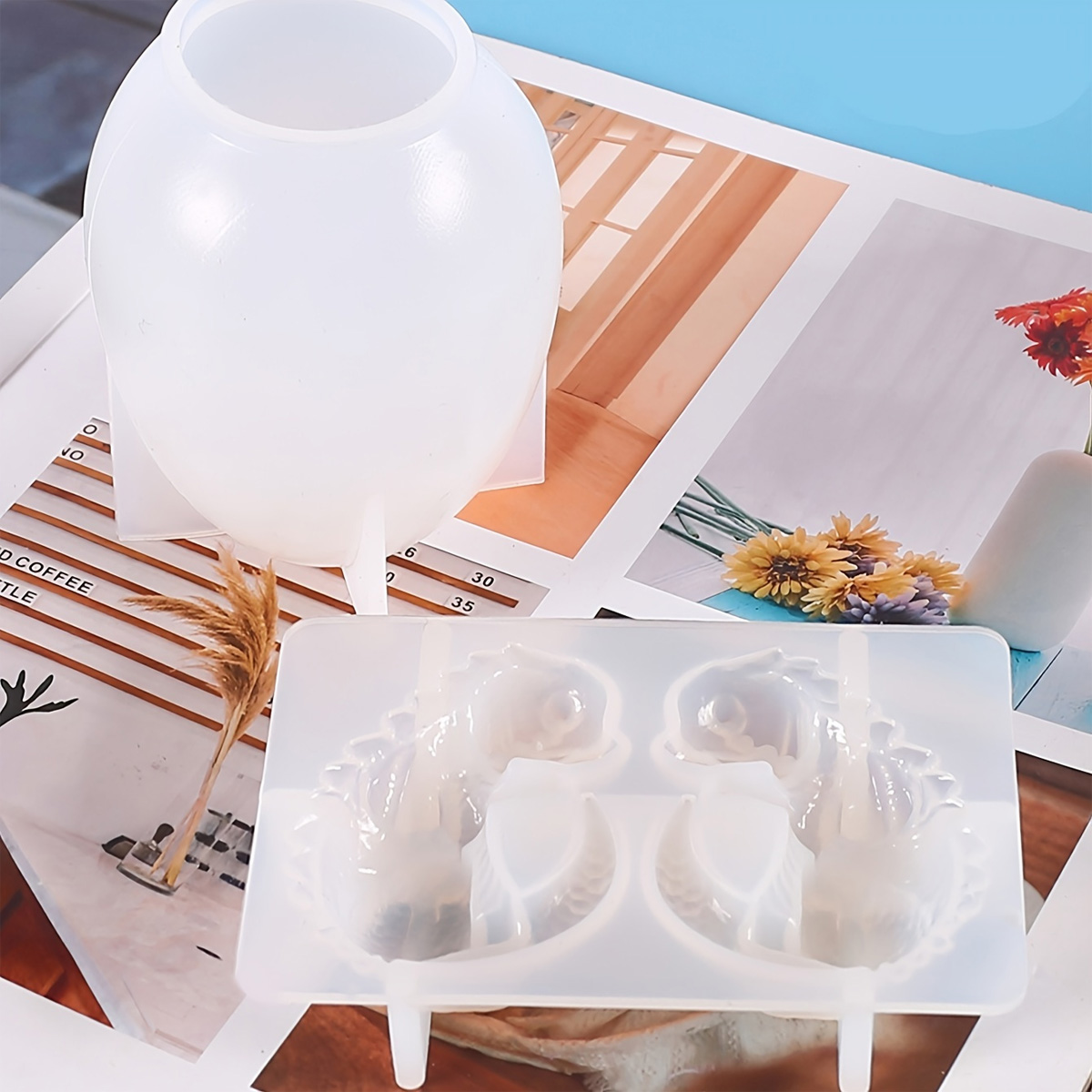 Formy silikonowe na jajka smoc – Candle Making Set recenzja i cena