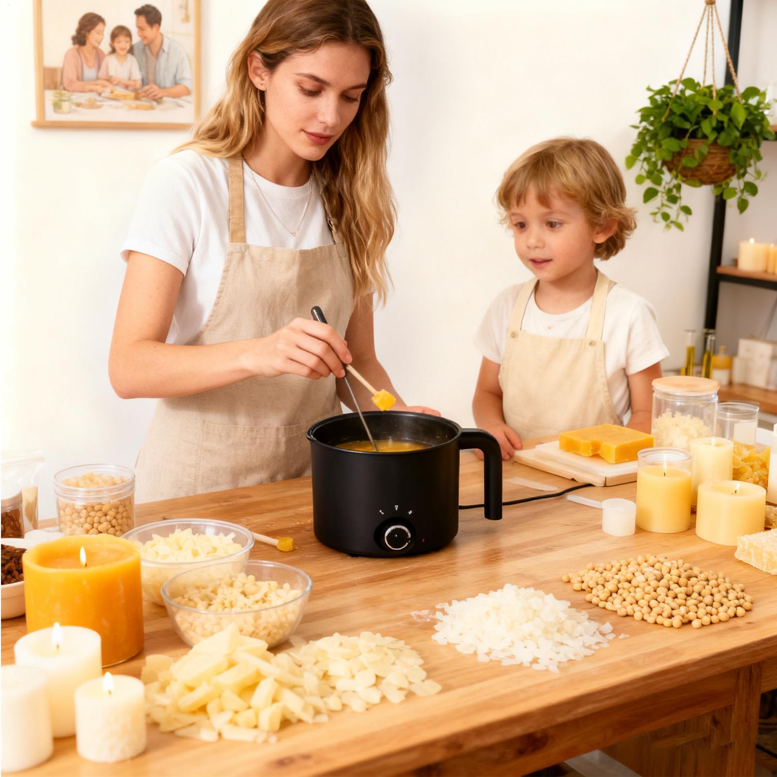 Elektryczny podgrzewacz do wos – Candle Making Machine recenzja i cena