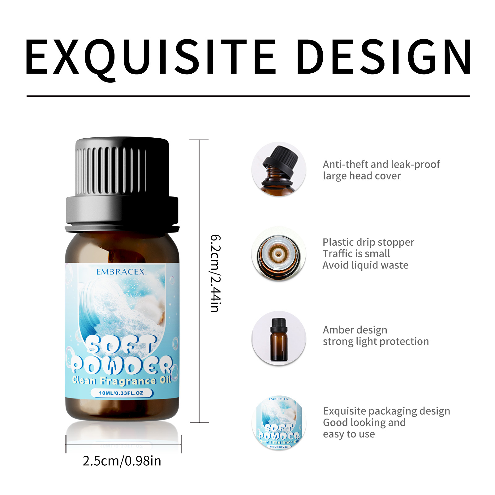 10ml Miękki Proszek Olejek Ete – Candle Making Essential Oil recenzja i cena